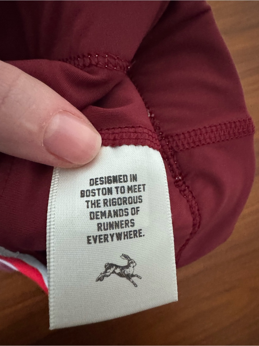 NWOT Tracksmith Racerback Run Bra - Picture 5 of 6